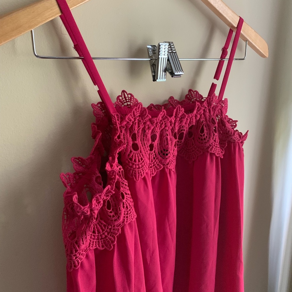 By&By Cold Shoulder Blouse, Sz M - Picture 2 of 3